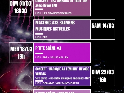 AGENDA DE MARS